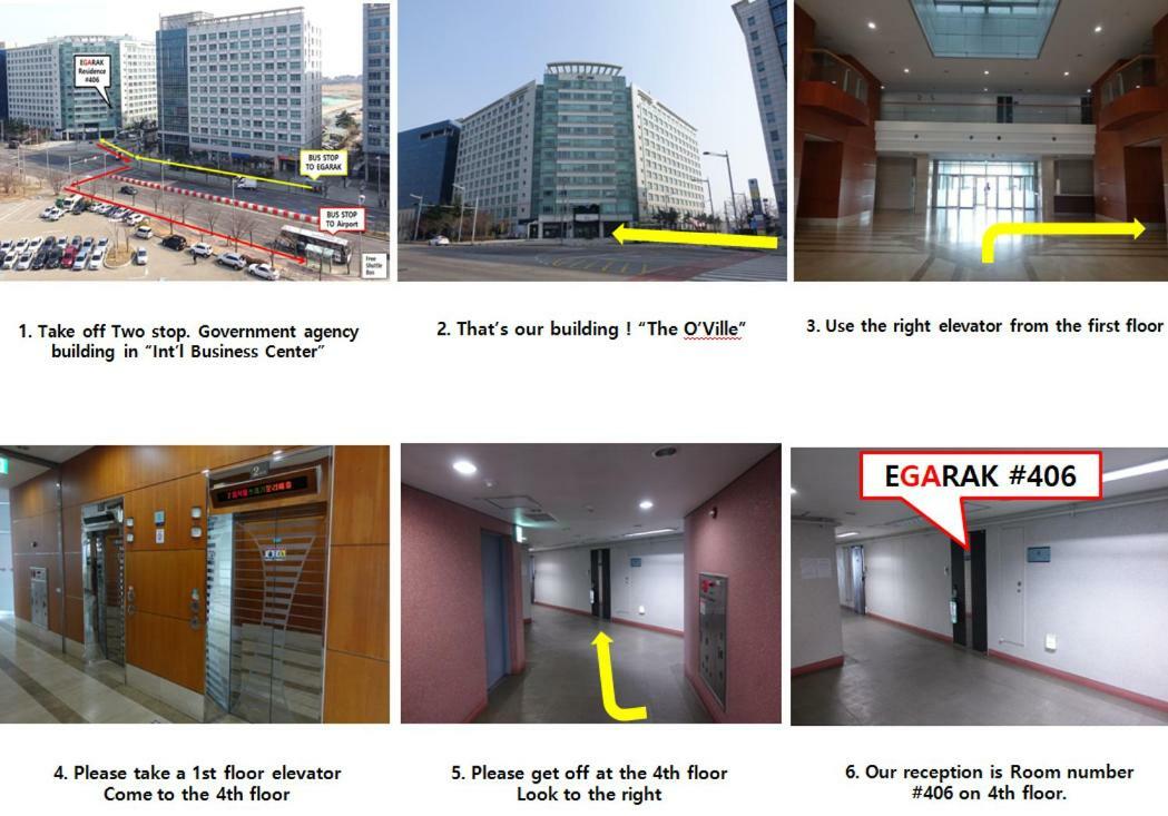 Incheon Airport Egarak Residence Extérieur photo